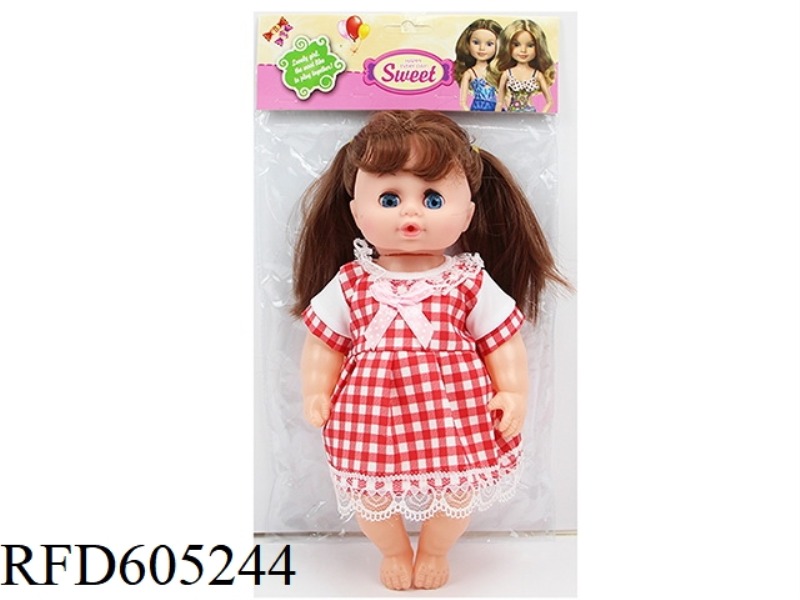 12-INCH 26-CM 5-JOINT FEMALE FAT CHILD DOLL+FOUR-TONE IC