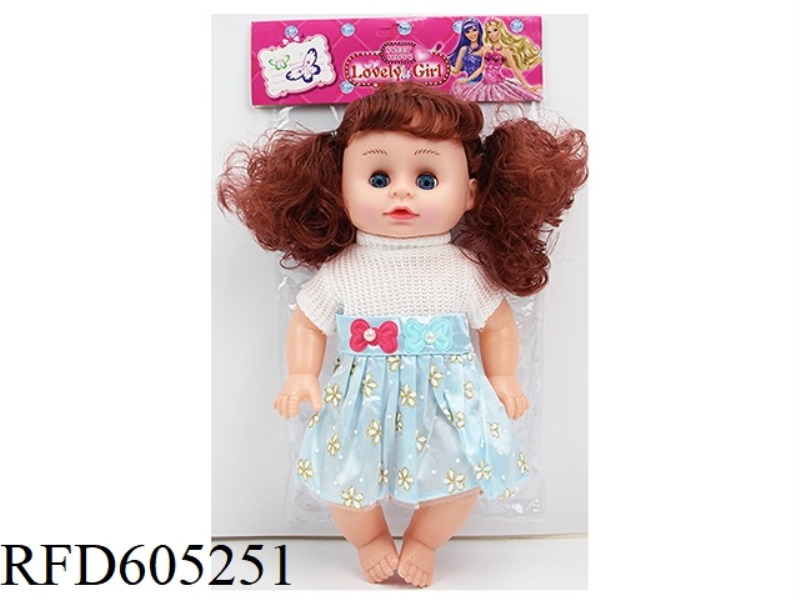 14-INCH 29-CM 5-JOINT FEMALE FAT CHILD DOLL+FOUR-TONE IC