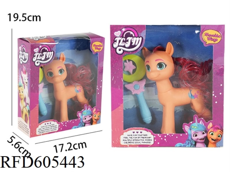 188 FAIRY CUTE HORSE BIG (NO WINGS) + MOON STICK