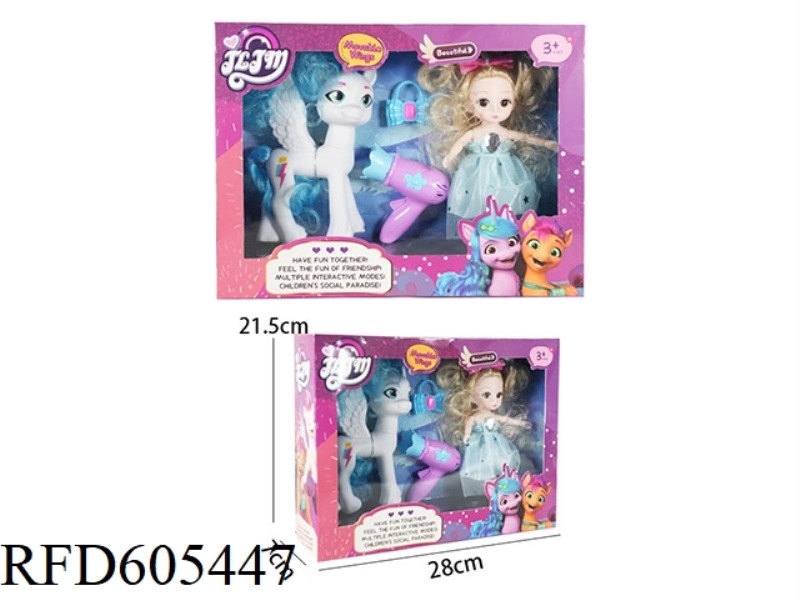 188 FAIRY CUTE HORSE BIG 1+6 