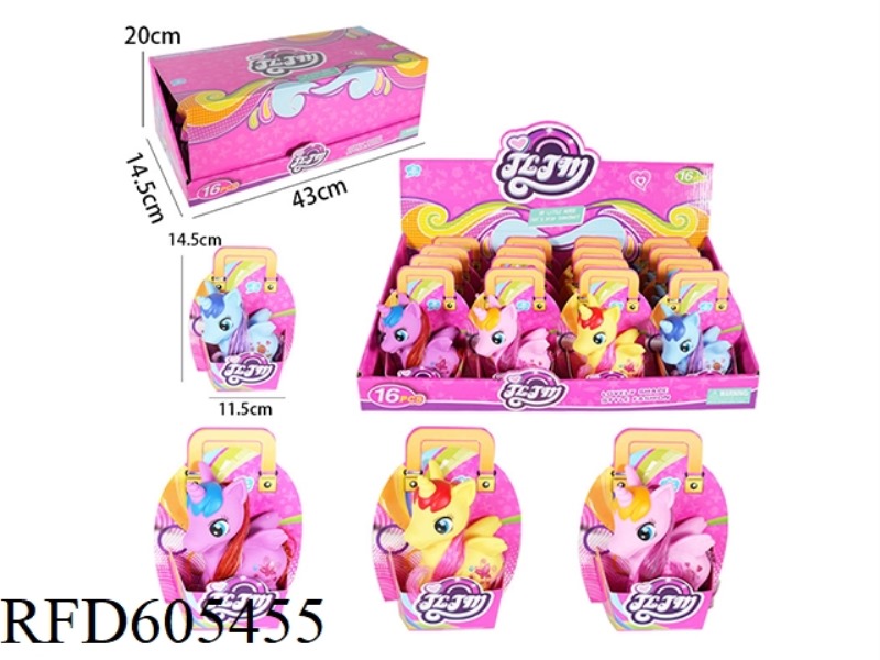 UNICORN HORSE 16 FOUR-COLOR MIXED