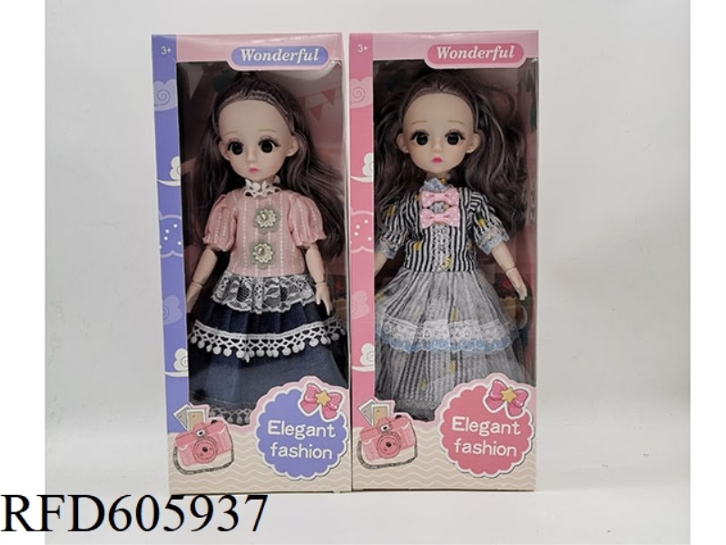 12-INCH 13-JOINT 3D EYE LOLITA DOLL 2 MIXED