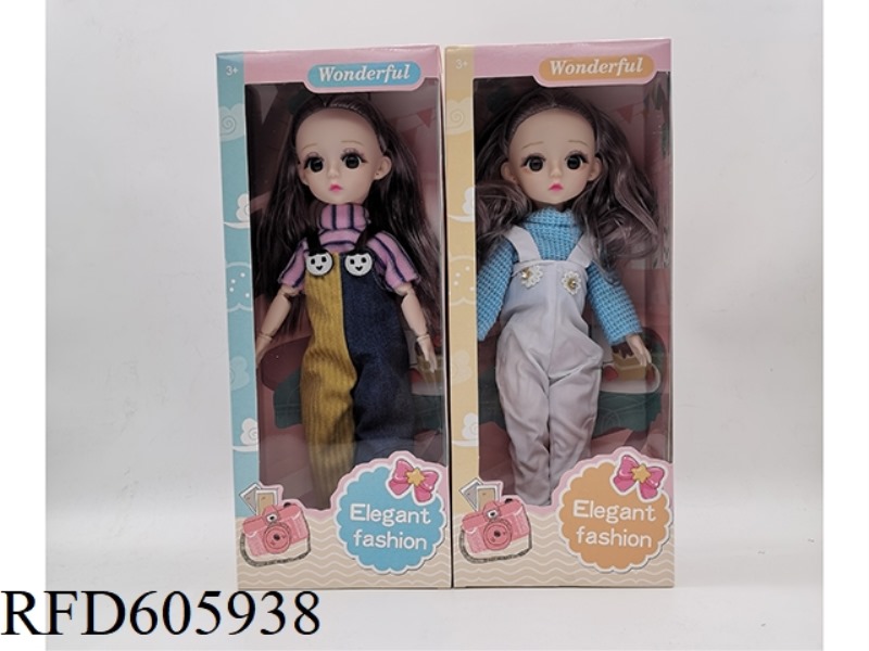 12-INCH 13-JOINT 3D EYE LOLITA DOLL 2 MIXED