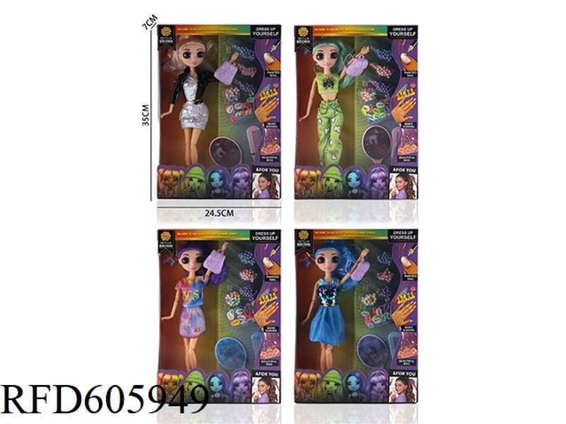 11-INCH RAINBOW GIRL (MULTI-JOINT EXERCISE)