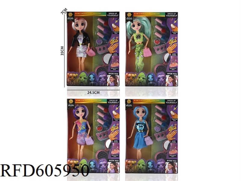 11-INCH RAINBOW GIRL (MULTI-JOINT EXERCISE)