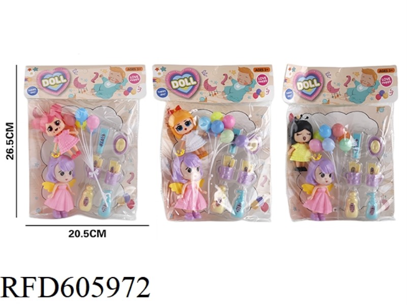 2 DOLLS+ACCESSORIES