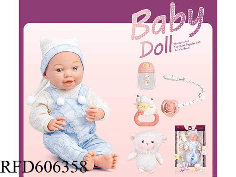 16 INCH NEWBORN BABY BLANKET (VINYL)