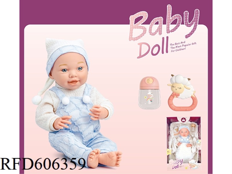 16 INCH NEWBORN BABY SLEEPING BAG (VINYL)