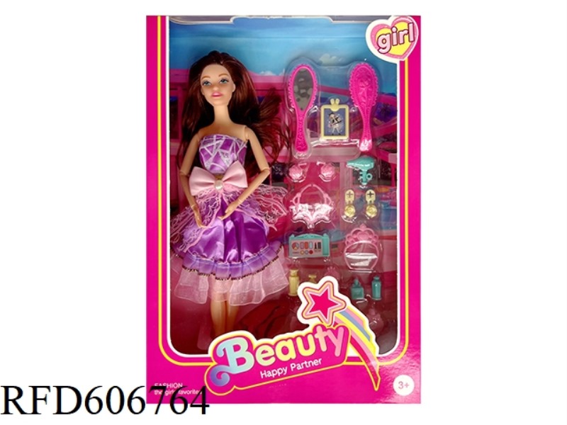 11.5-INCH 9-JOINT BARBIE SUIT WITH COSTUMES