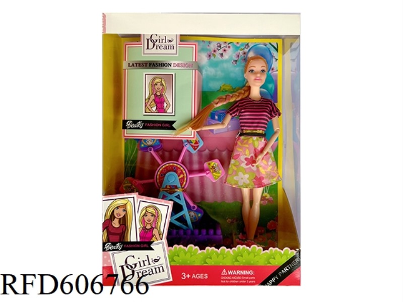 11.5-INCH 9-JOINT BARBIE SUIT WITH COSTUMES