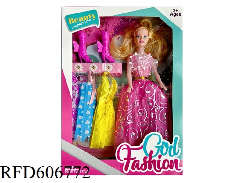 11.5 INCH BARBIE SUIT WITH COSTUMES