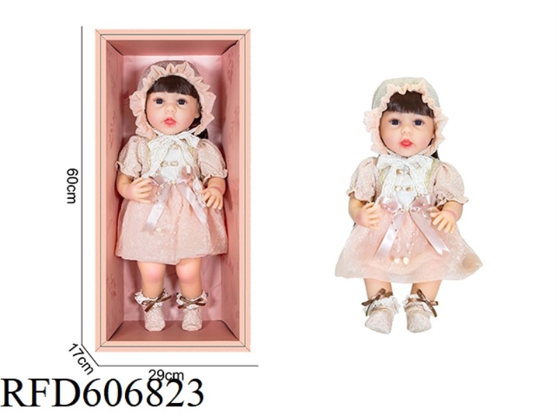 22-INCH NEWBORN DOLL WITH 6-WAY GRAVITY SENSING AND MAGNETIC NIPPLE (EXCLUDING ELECTRICITY) (BAROQUE