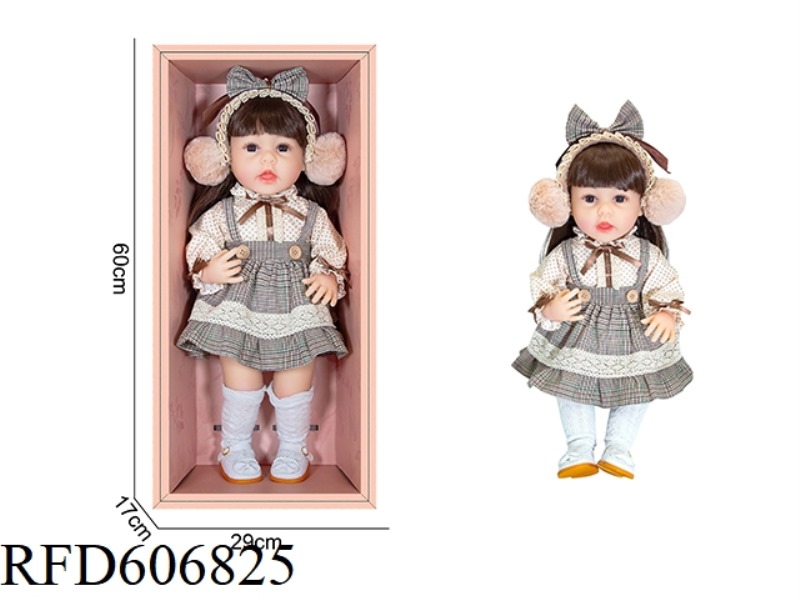 22-INCH NEWBORN DOLL WITH 6-WAY GRAVITY SENSING AND MAGNETIC NIPPLE (EXCLUDING ELECTRICITY) (BAROQUE