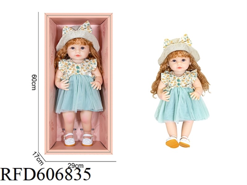 22-INCH NEWBORN SIMULATION DOLL 6-WAY GRAVITY INDUCTION PLUS MAGNETIC SUCTION NIPPLE (EXCLUDING ELEC