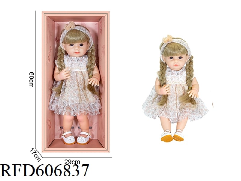 22-INCH NEWBORN SIMULATION DOLL 6-WAY GRAVITY INDUCTION PLUS MAGNETIC SUCTION NIPPLE (EXCLUDING ELEC