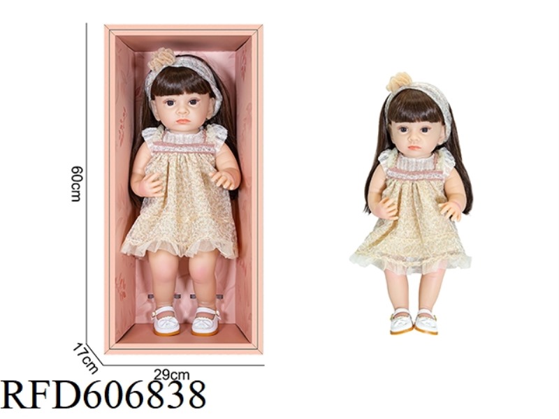22-INCH NEWBORN SIMULATION DOLL 6-WAY GRAVITY INDUCTION PLUS MAGNETIC SUCTION NIPPLE (EXCLUDING ELEC