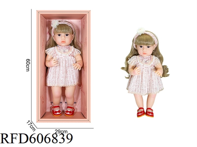 22-INCH NEWBORN SIMULATION DOLL 6-WAY GRAVITY INDUCTION PLUS MAGNETIC SUCTION NIPPLE (EXCLUDING ELEC