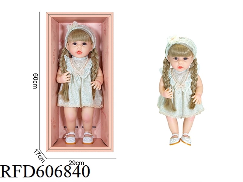 22-INCH NEWBORN SIMULATION DOLL 6-WAY GRAVITY INDUCTION PLUS MAGNETIC SUCTION NIPPLE (EXCLUDING ELEC