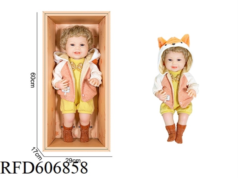 22-INCH NEWBORN SIMULATION DOLL 6-WAY GRAVITY INDUCTION PLUS MAGNETIC SUCTION NIPPLE (EXCLUDING ELEC