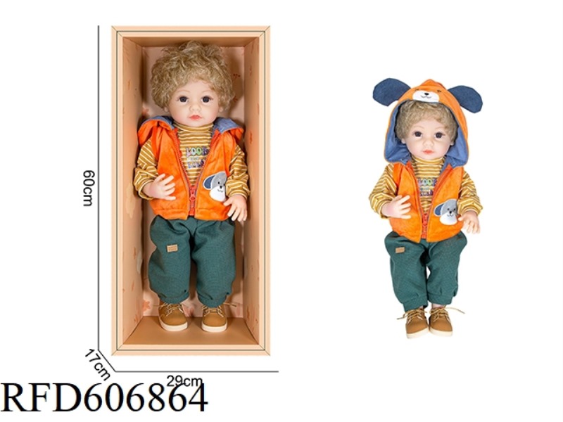 22-INCH NEWBORN SIMULATION DOLL 6-WAY GRAVITY INDUCTION PLUS MAGNETIC SUCTION NIPPLE (EXCLUDING ELEC