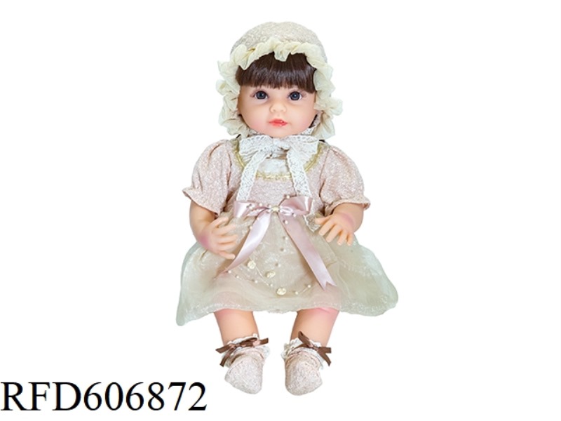 22-INCH NEWBORN DOLL WITH 6-WAY GRAVITY SENSING AND MAGNETIC NIPPLE (EXCLUDING ELECTRICITY) (BAROQUE