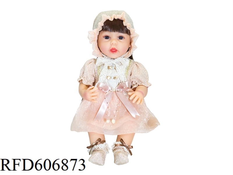 22-INCH NEWBORN DOLL WITH 6-WAY GRAVITY SENSING AND MAGNETIC NIPPLE (EXCLUDING ELECTRICITY) (BAROQUE