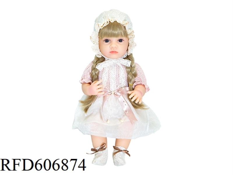 22-INCH NEWBORN DOLL WITH 6-WAY GRAVITY SENSING AND MAGNETIC NIPPLE (EXCLUDING ELECTRICITY) (BAROQUE