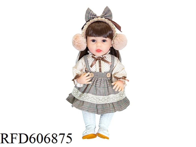 22-INCH NEWBORN DOLL WITH 6-WAY GRAVITY SENSING AND MAGNETIC NIPPLE (EXCLUDING ELECTRICITY) (BAROQUE