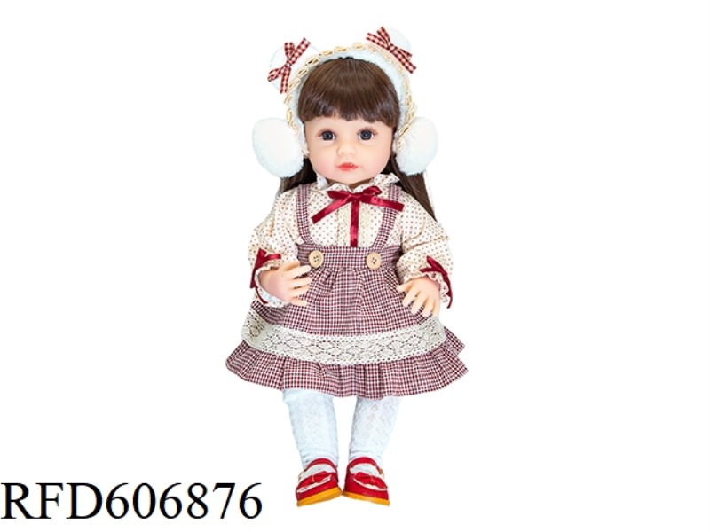 22-INCH NEWBORN DOLL WITH 6-WAY GRAVITY SENSING AND MAGNETIC NIPPLE (EXCLUDING ELECTRICITY) (BAROQUE