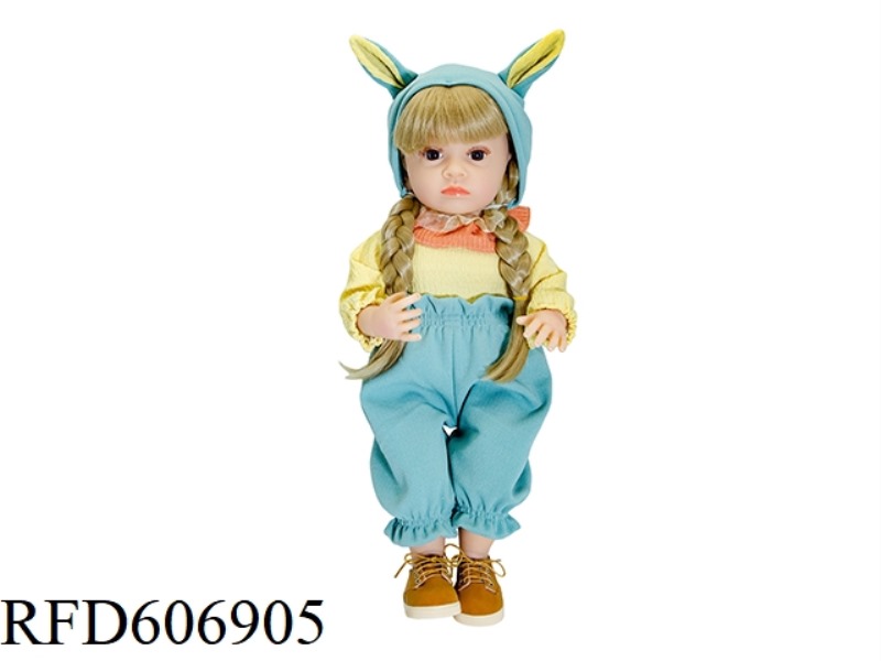 22-INCH NEWBORN SIMULATION DOLL WITH 6-WAY GRAVITY INDUCTION AND MAGNETIC SUCTION NIPPLE (EXCLUDING