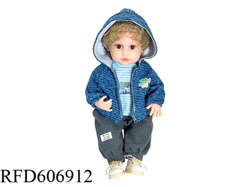22-INCH NEWBORN SIMULATION DOLL 6-WAY GRAVITY INDUCTION PLUS MAGNETIC SUCTION NIPPLE (EXCLUDING ELEC