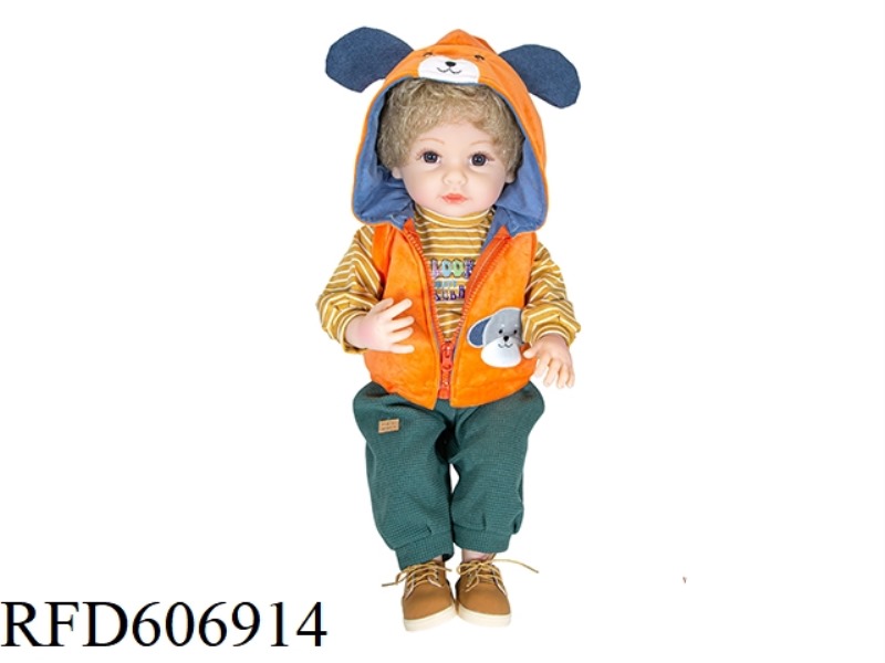 22-INCH NEWBORN SIMULATION DOLL 6-WAY GRAVITY INDUCTION PLUS MAGNETIC SUCTION NIPPLE (EXCLUDING ELEC