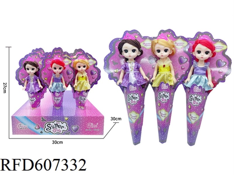 6 INCH DISNEY PRINCESS (9PCS)
