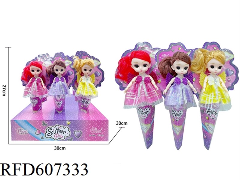 6 INCH FLOWER FAIRY (9PCS)