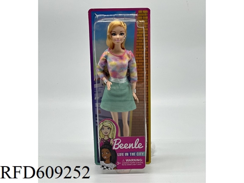 11.5 INCH SOLID CURVED BARBIE