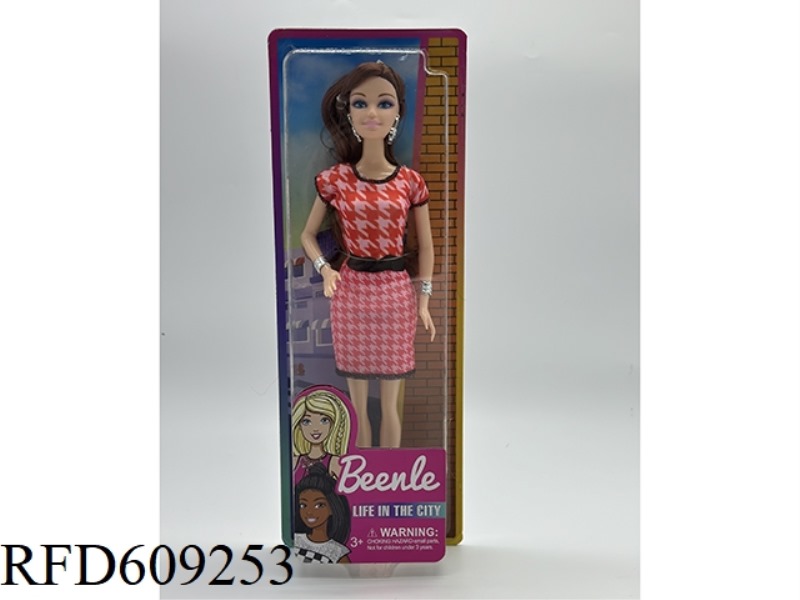 11.5 INCH SOLID CURVED BARBIE