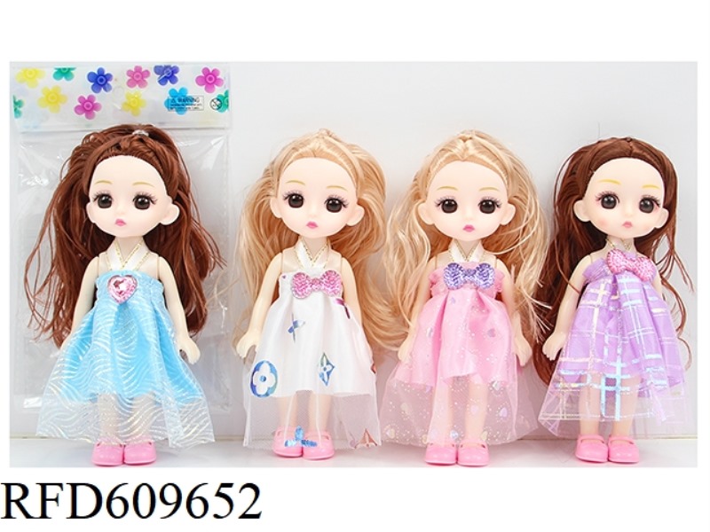 6-INCH 15CM 5-JOINT 3D REAL EYE FASHION LORI DOLL