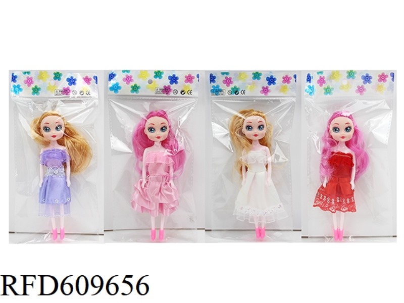 7 INCH 16 CM 5 JOINT COLOR PRINTING EYE BOUTIQUE FASHION DOLL