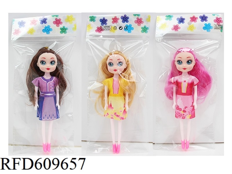 7 INCH 16 CM 5 JOINT 3D REAL EYE BOUTIQUE FASHION DOLL