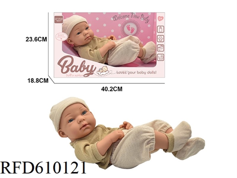 16-INCH REBORN DOLL (AUTUMN CLOTHES)