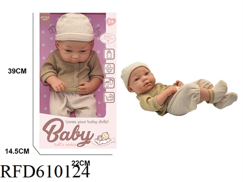 16-INCH REBORN DOLL (AUTUMN CLOTHES)