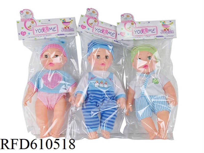 3 12-INCH VINYL LIVE EYE EXPRESSION DOLLS MIXED