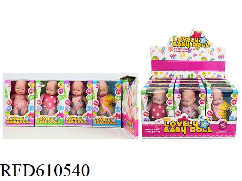 VINYL 5-INCH EXPRESSION DOLL /12 PACK