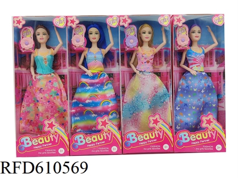 HIGH-END 11.5-INCH REAL 9-JOINT FASHION BARBIE 4 MIXED