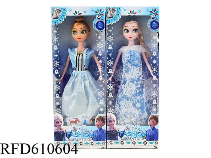 THE THIRD GENERATION OF 11.5-INCH REAL ICE BARBIE