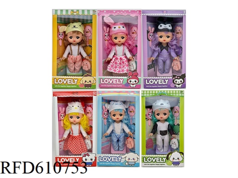 10 INCH MUSIC EMPTY BODY KUROMI DOLL+ACCESSORIES