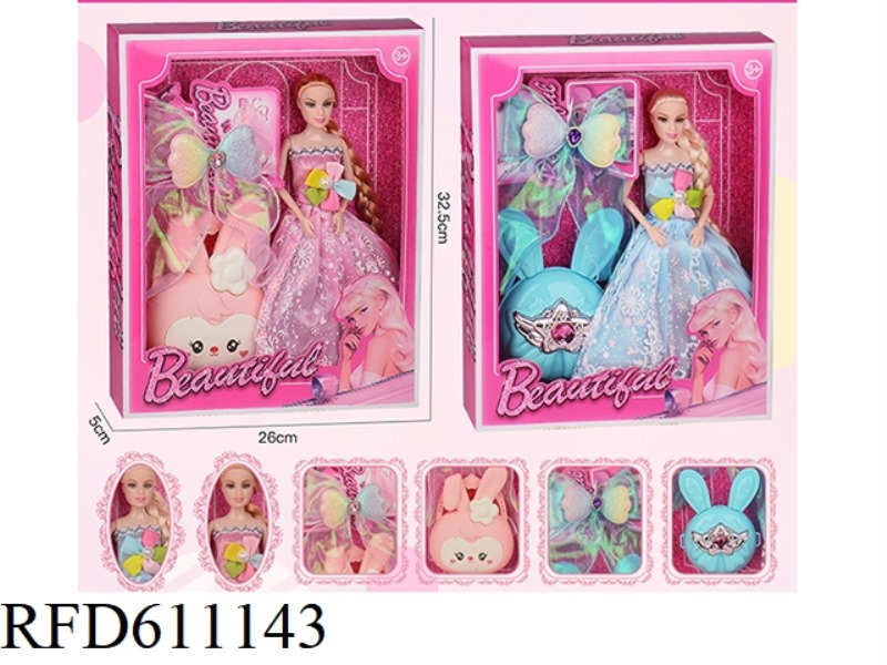 TWO 11.5-INCH SOLID BARBIE SETS