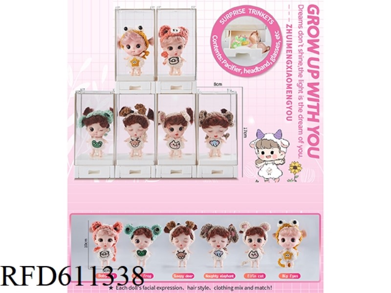 1.5 INCH 5-JOINT BARBIE DOLL HAND HOOK BABY CLOTHES