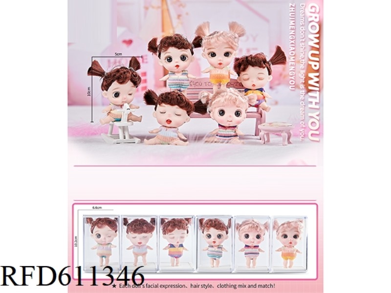 1.5 INCH BARBIE DOLL WITH 5 JOINTS
