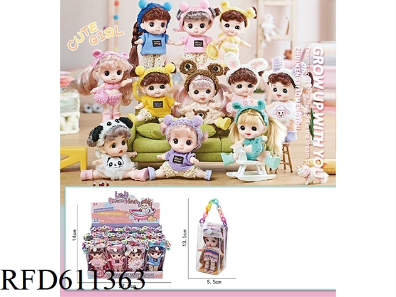5-JOINT DOLL 12CM - ENERGETIC GIRL